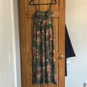 Maxi floral dress